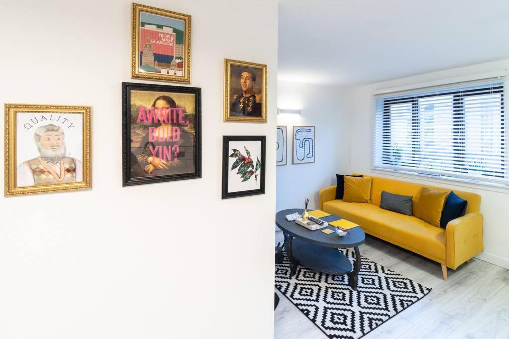 Stylish City Pad With Free Private Parking Глазгоу Екстериор снимка